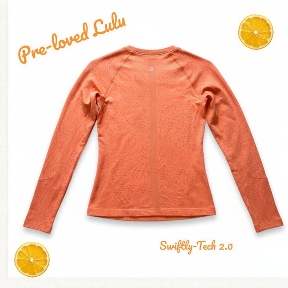 lululemon athletica Tops - 🔥 Pre-Loved Lululemon Swiftly Tech Long Sleeve Shirt 2.0